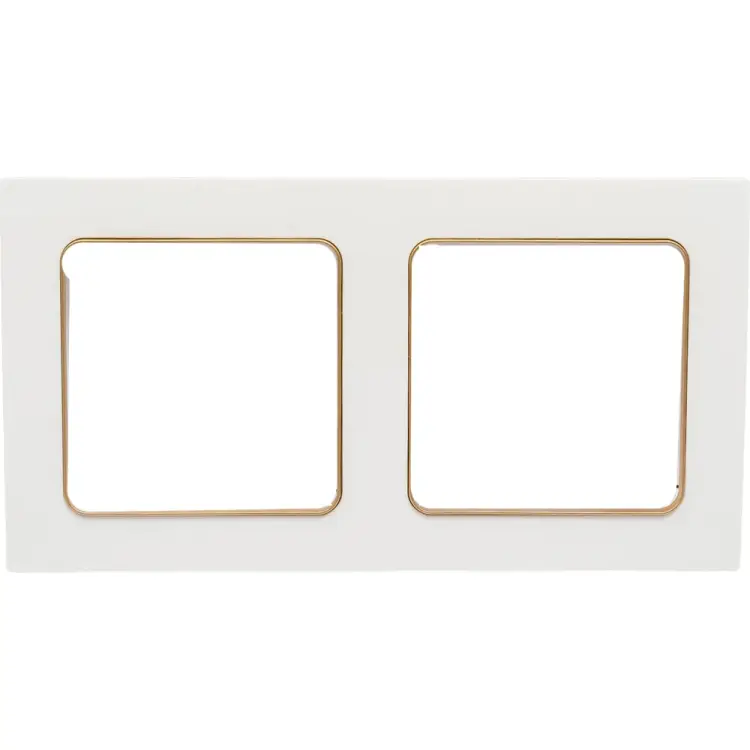 Двухместная рамка EKF Стокгольм PROxima EYM-G-303-10