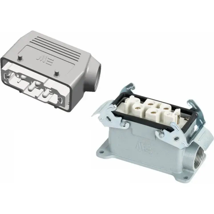 Прямоугольный промышленный разъем Mete Enerji H6K-A2M-D2F 685763K Прямоугольный промышленный разъем Mete Enerji H6K-A2M-D2F 685763K