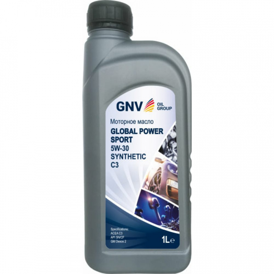 Синтетическое моторное масло GNV Global Power Sport 5W-30 Synthetic C3