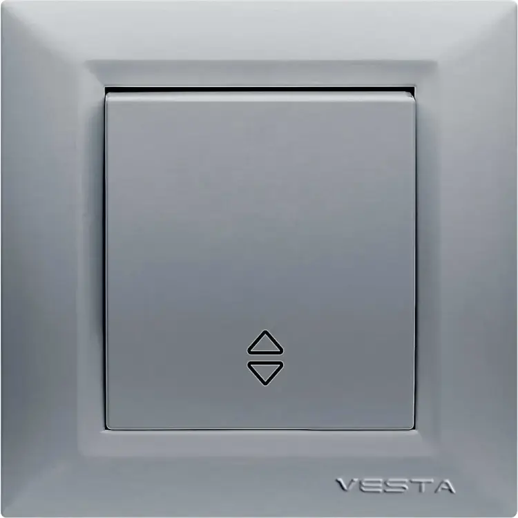 Проходной переключатель Vesta Electric Roma Silver FVK010118SRM
