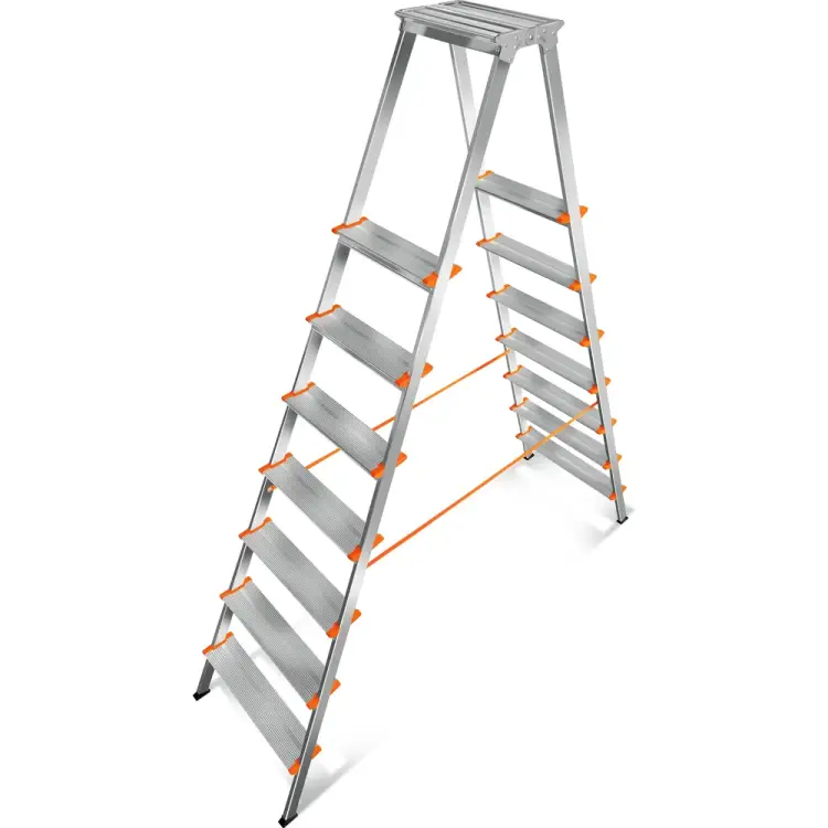 Алюминиевая стремянка Эйфель Мастер 130 - 207 Алюминиевая стремянка Эйфель Мастер 130 - 207