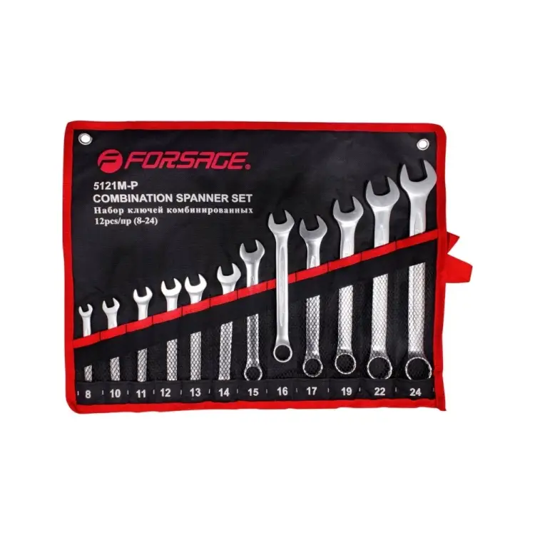 Набор комбинированных ключей Forsage F-5121P(9663) Набор комбинированных ключей Forsage F-5121P(9663)