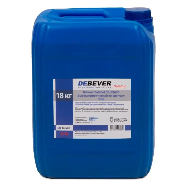 Концентрат сож Debever Machining Solutions SafeCut DB-SS600