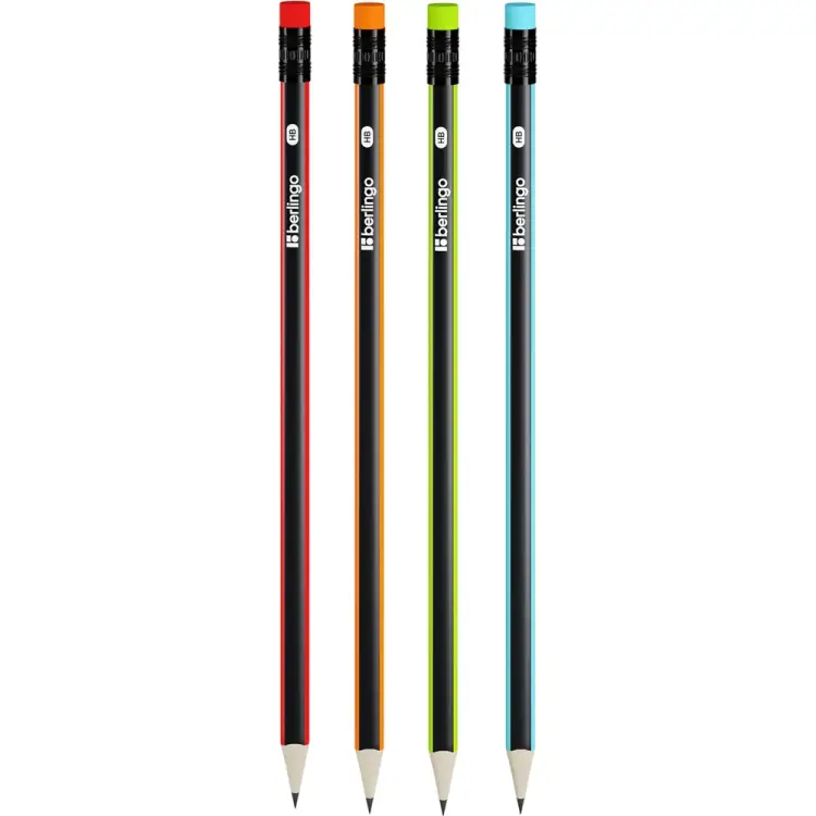 Чернографитный карандаш Berlingo Triangle BP00800