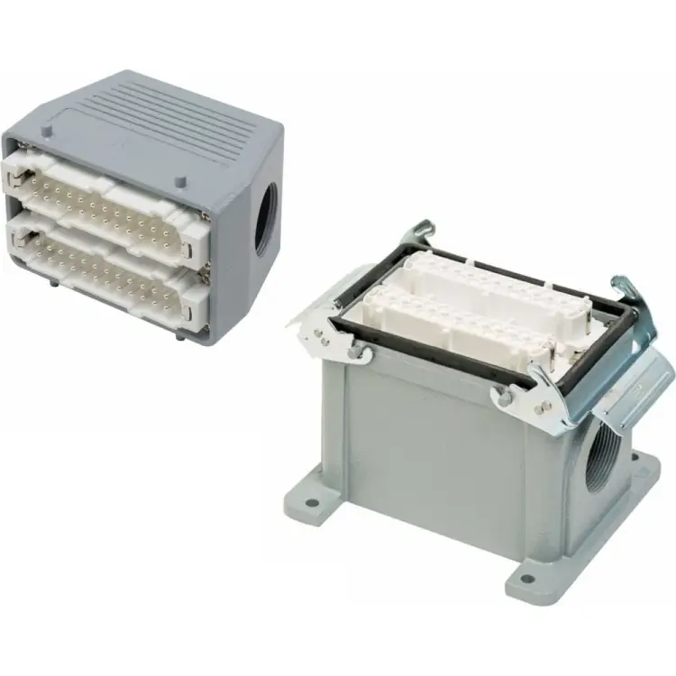 Прямоугольный промышленный разъем Mete Enerji H48E-A2M-D2F 685675K Прямоугольный промышленный разъем Mete Enerji H48E-A2M-D2F 685675K