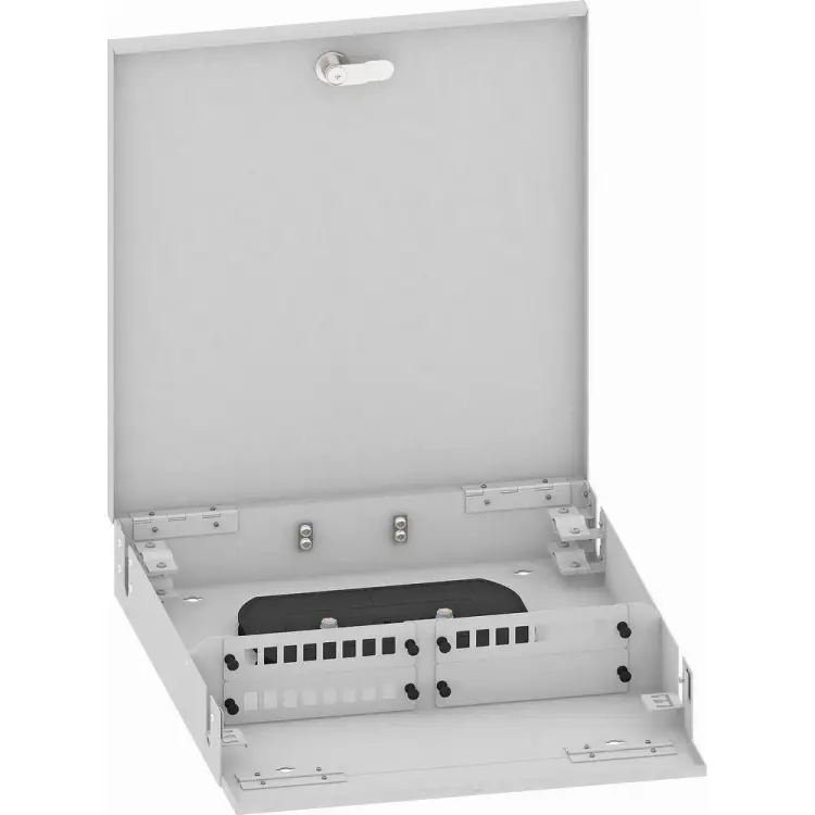 Пустой настенный оптический кросс TopLan КРН-Top-24SC/DLC-GY