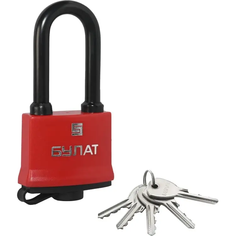 Всепогодный навесной замок БУЛАТ ВС 1-П58-01 ПЛ 15856