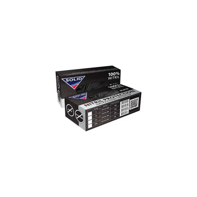 Нитриловые перчатки SOLID NITRIL PROTECTION 575.01.100 Нитриловые перчатки SOLID NITRIL PROTECTION 575.01.100