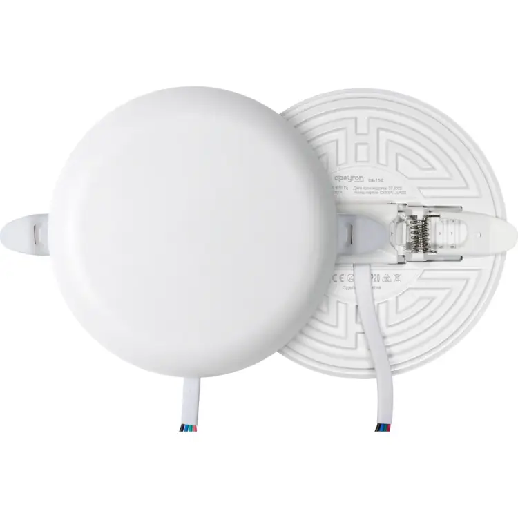 Светодиодная встраиваемая безрамочная панель Apeyron flp 06-104