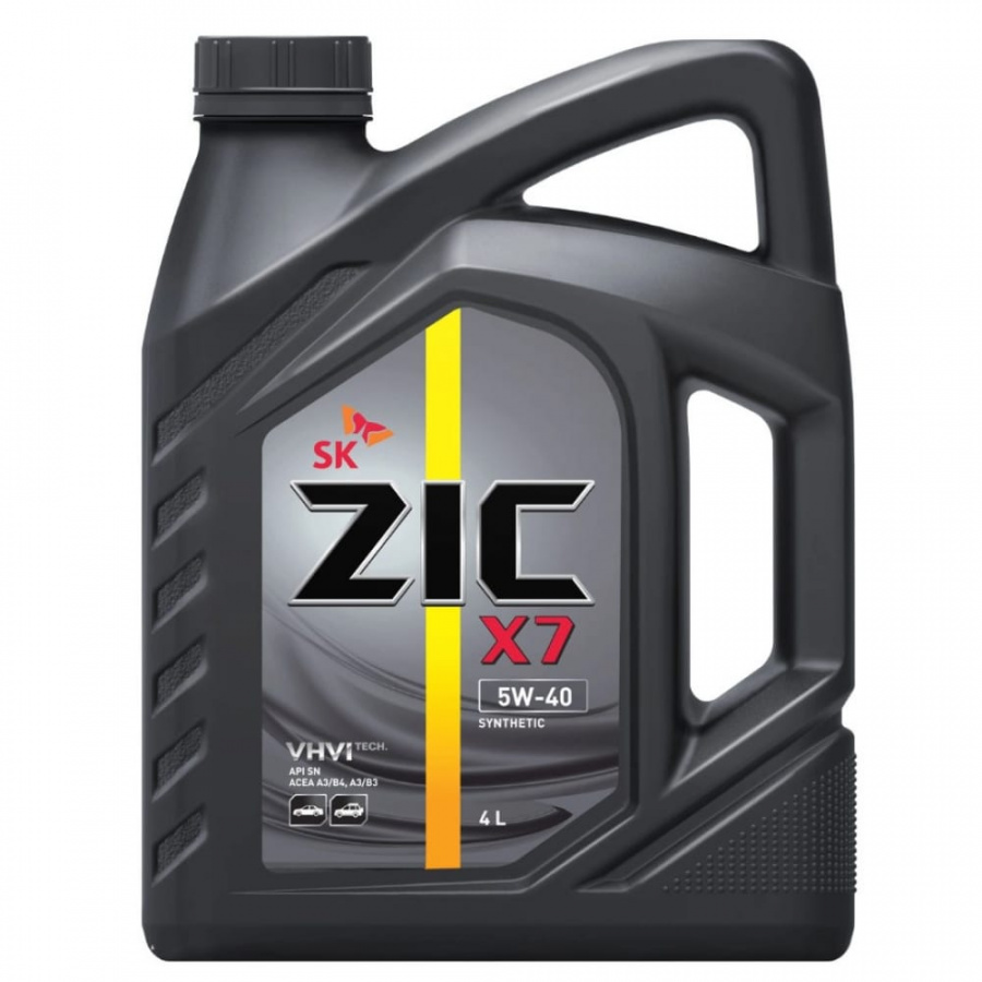 Синтетическое масло для легковых автомобилей zic X7 5w40 MB-229.5