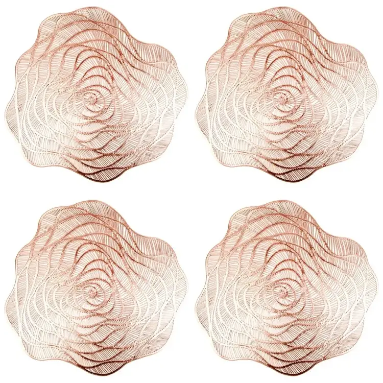 Набор сервировочных салфеток Nouvelle Бронзовая роза 9903301-3-Н4