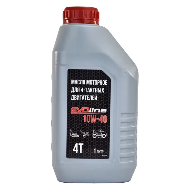 Полусинтетическое моторное масло для четырехтактных двигателей Evoline SAE 10W-40 API SJ/CF 4TPS10EVO
