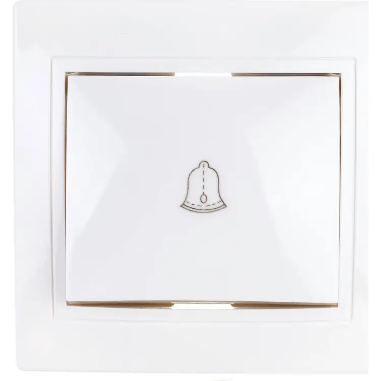 Кнопочный одноклавишный выключатель IEK КВАРТА EVK13-K01-10-DM