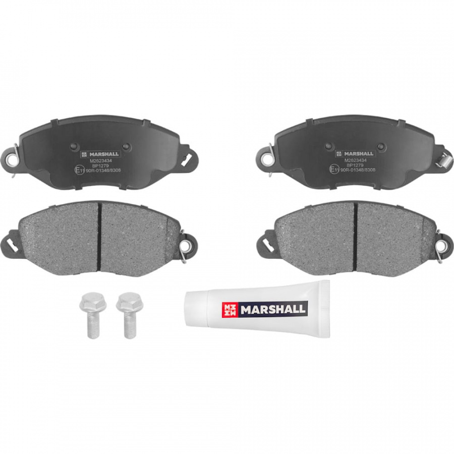 Дисковые передние тормозные колодки Ford Transit VI 00- 260/280/300 MARSHALL M2623434