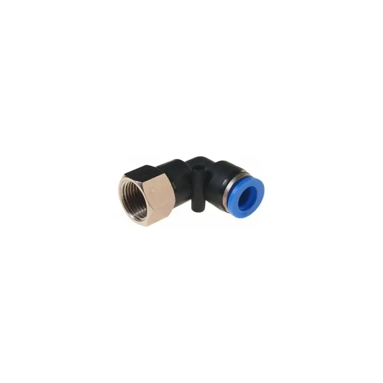 Угловой фитинг для пластиковых трубок Rockforce RF-SPLF10-03(2322)