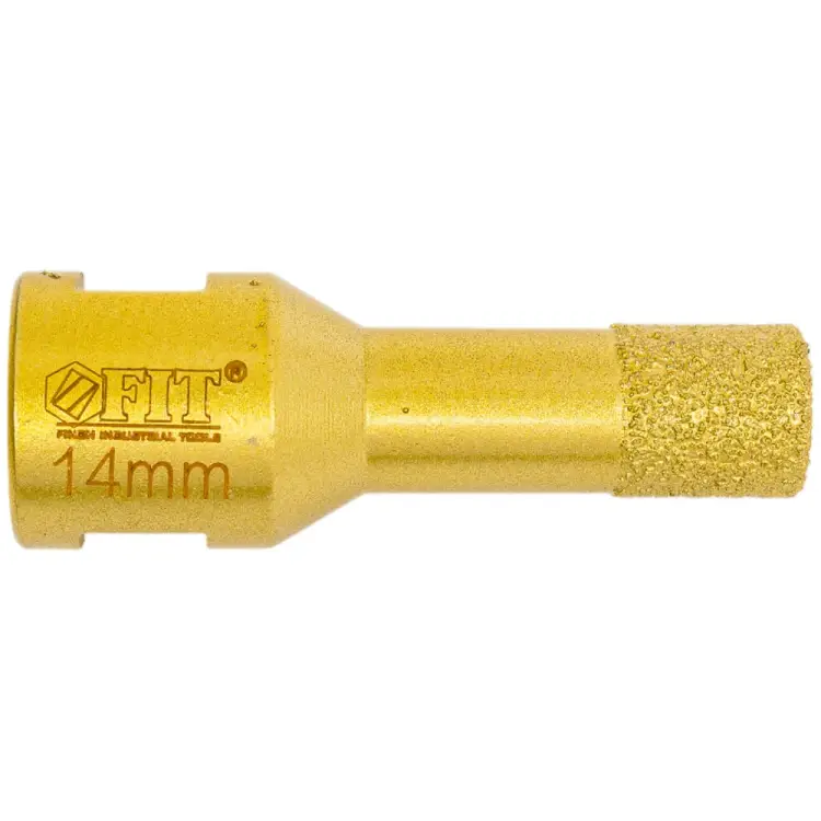 Кольцевая коронка алмазная по керамограниту, камню и кафелю FIT 16335