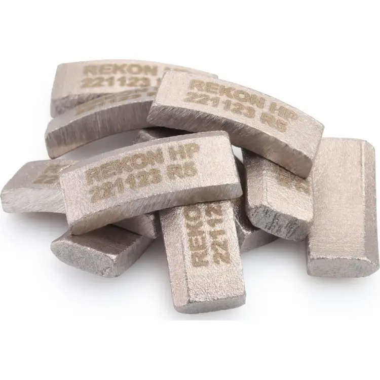 Сегмент алмазный для алмазных коронок D62-82 REKON HARD Premium 044005-10