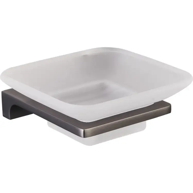 Стеклянная настенная мыльница RavSlezak NLA0300MG Стеклянная настенная мыльница RavSlezak NLA0300MG