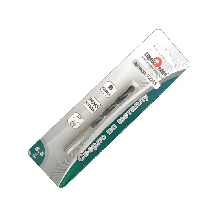 Сверло по металлу Сервис Ключ 72255