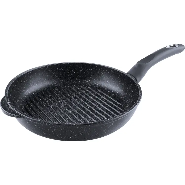 Литая сковорода-гриль Традиция готовить с любовью Гранит ТГ7261 Литая сковорода-гриль Традиция готовить с любовью Гранит ТГ7261