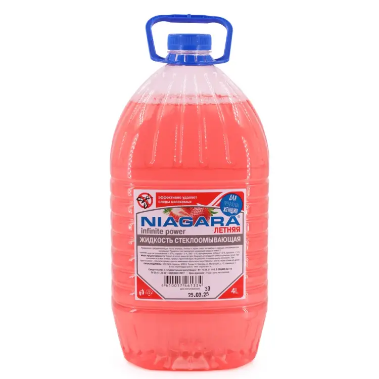 Жидкость омывания стекол NIAGARA Клубника летняя 1016010008
