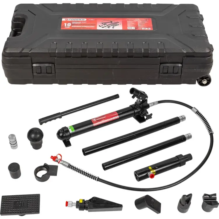 Набор гидравлического оборудования для кузовных работ Forsage F-T71001L(28597) Набор гидравлического оборудования для кузовных работ Forsage F-T71001L(28597)