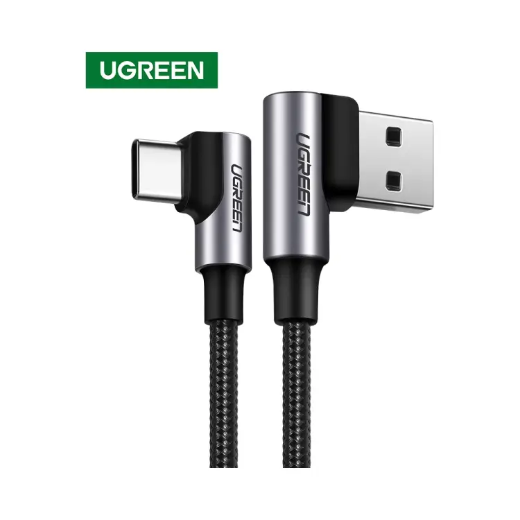 Угловой кабель для зарядки и передачи данных Ugreen 20856 Угловой кабель для зарядки и передачи данных Ugreen 20856