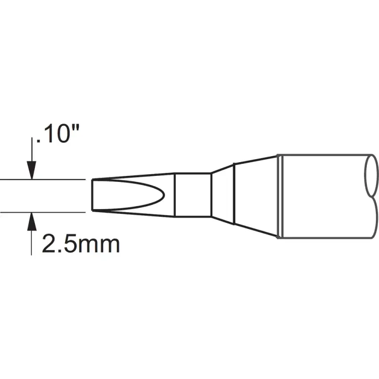 Наконечник для PS900 METCAL SFV-CH25AR Наконечник для PS900 METCAL SFV-CH25AR