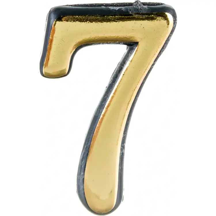 Дверная цифра Левша 7 У4-9107.З