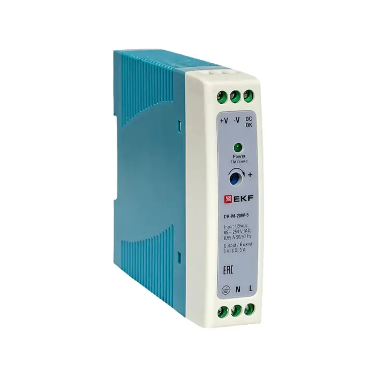 Блок питания EKF DR-M-20W-5