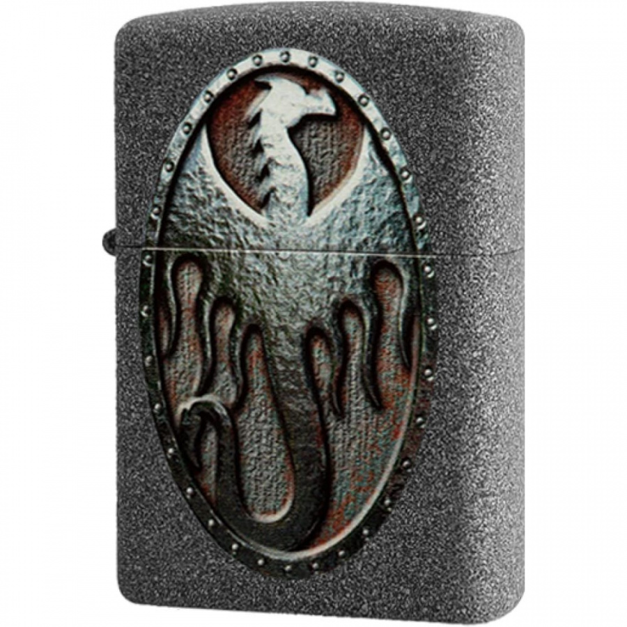 Зажигалка Zippo Metal Dragon Shield Design