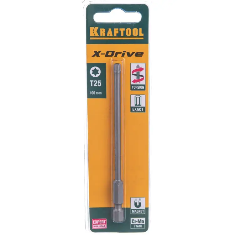 Бита KRAFTOOL EXPERT 26125-25-100-1 Бита KRAFTOOL EXPERT 26125-25-100-1