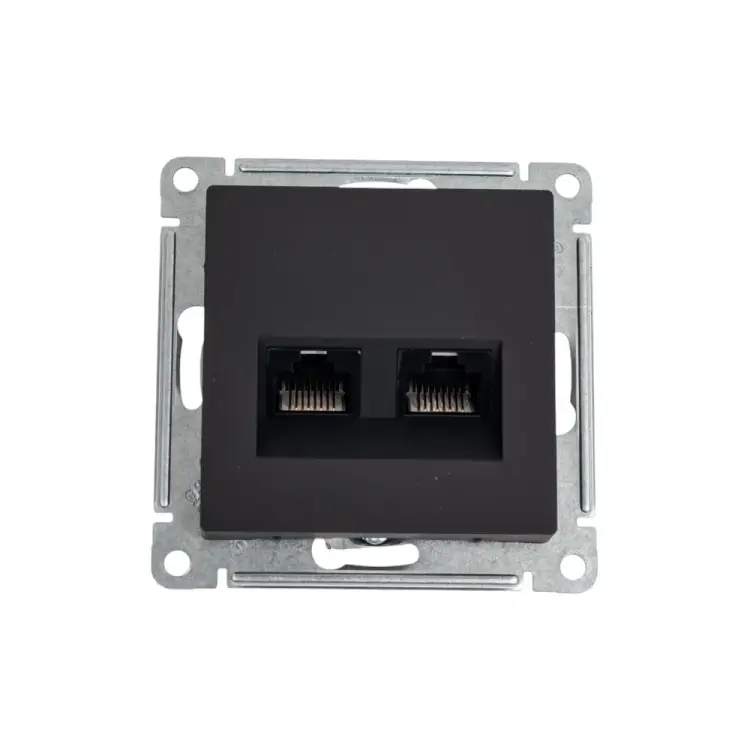 Двойная компьютерная розетка Systeme Electric ATLASDESIGN ATN001085