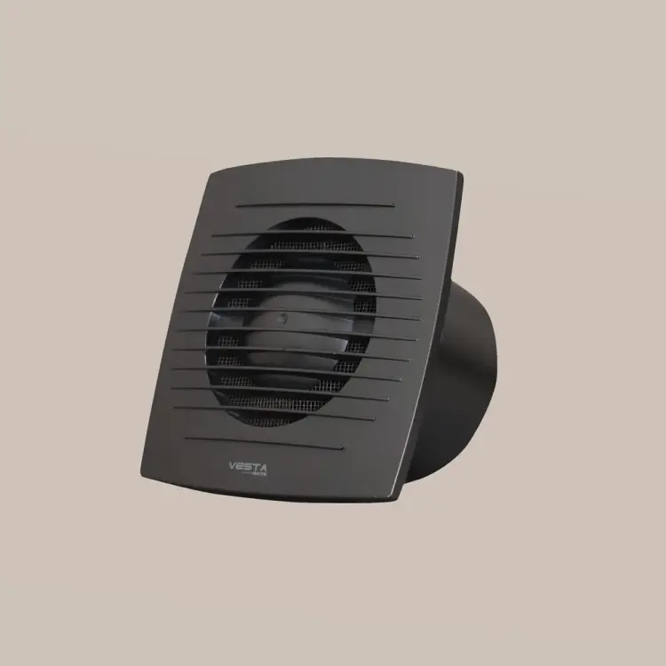 Вытяжной вентилятор Vesta Electric EF-100, BLACK FLEF000000105 Вытяжной вентилятор Vesta Electric EF-100, BLACK FLEF000000105
