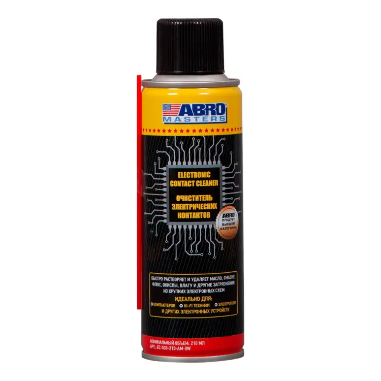 Очиститель электронных контактов ABRO MASTERS EC-533-210-AM-RW
