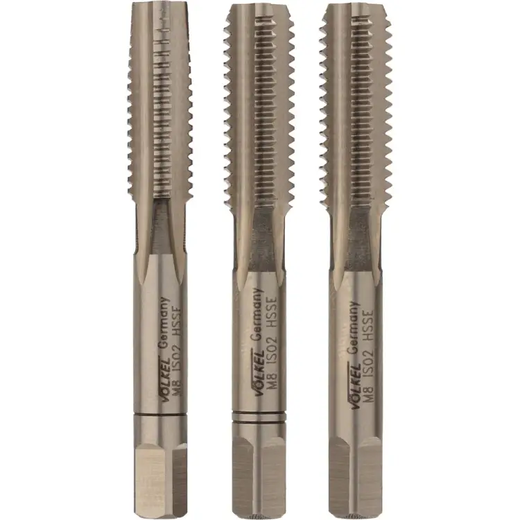 Набор ручных метчиков VOLKEL DIN 352 57342