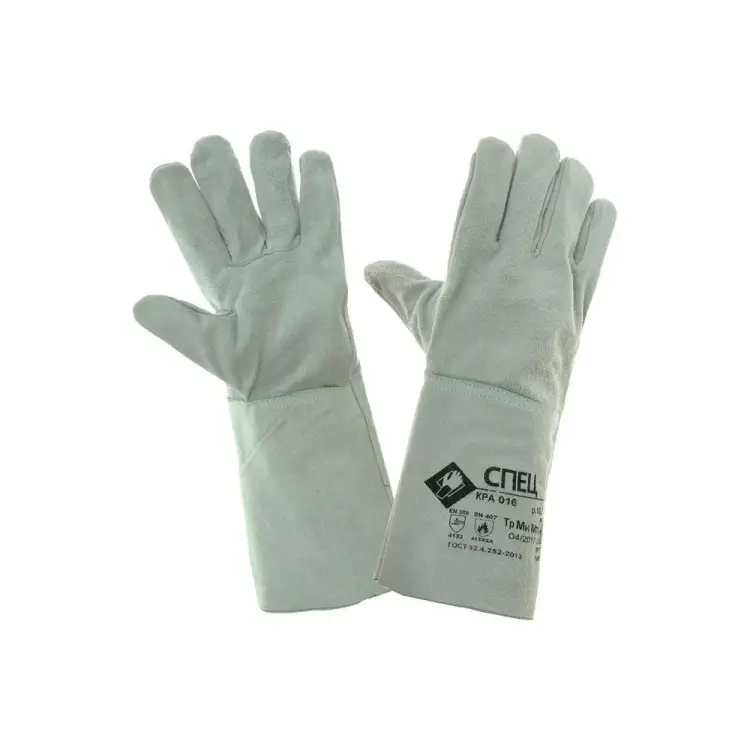 Спилковые краги сварщика ООО Комус 450372