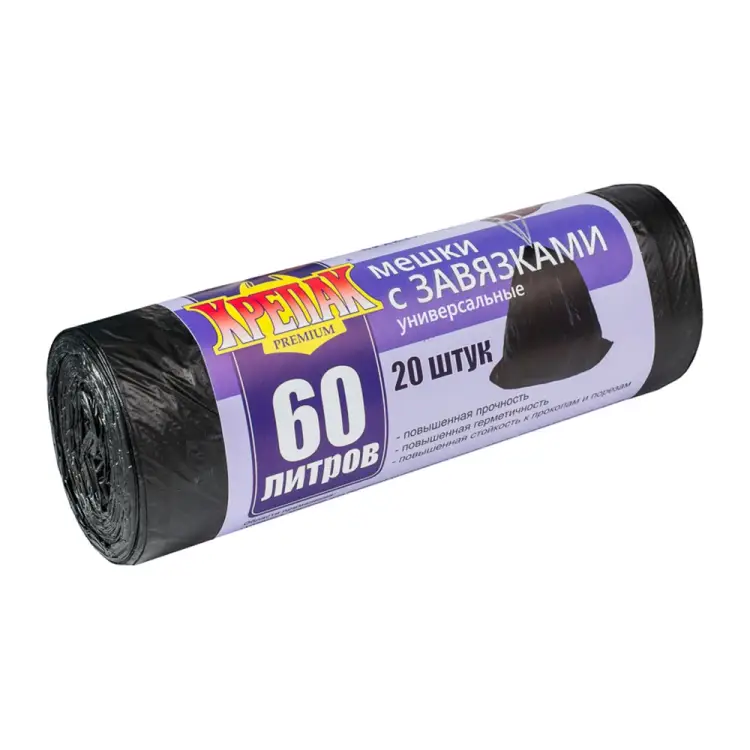 Мешки для мусора Крепак 4607075710313 Мешки для мусора Крепак 4607075710313