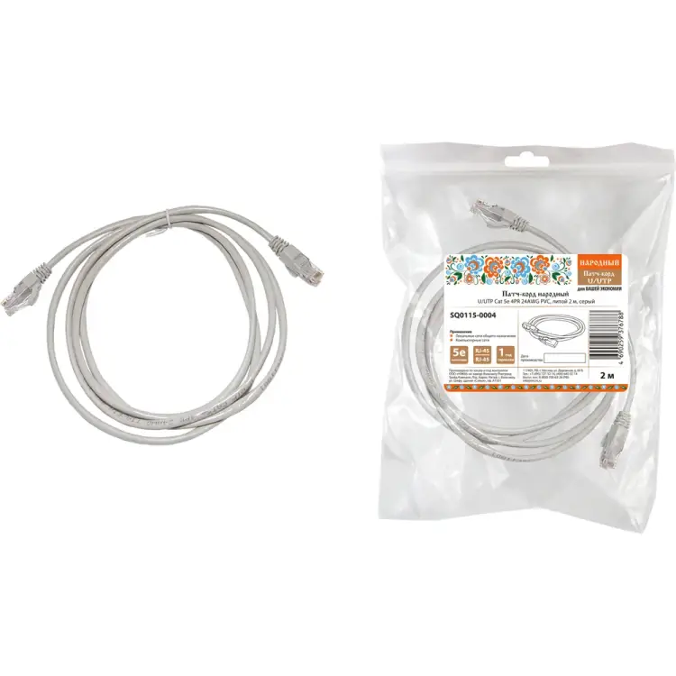 Литой патч-корд TDM ELECTRIC народный SQ0115-0004