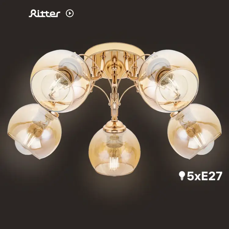 Люстра RITTER Modern 06650/5 52542 4