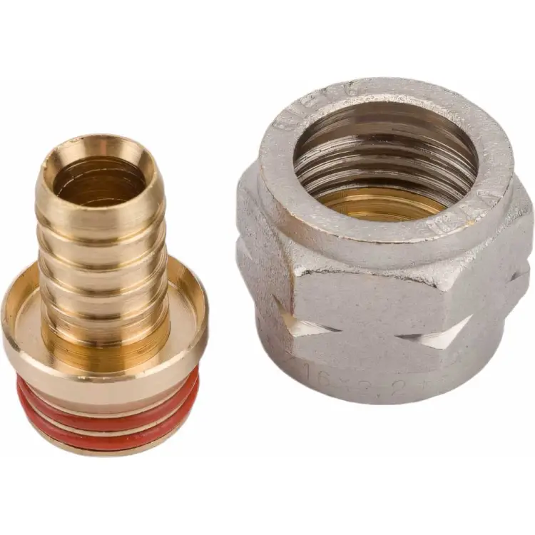 Коллекторный обжимной соединитель для полимерной PEX-трубы Valtec VTc.709.N.1622