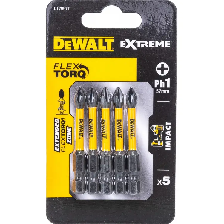 Ударные биты Dewalt DT7997T IMPACT Torsion