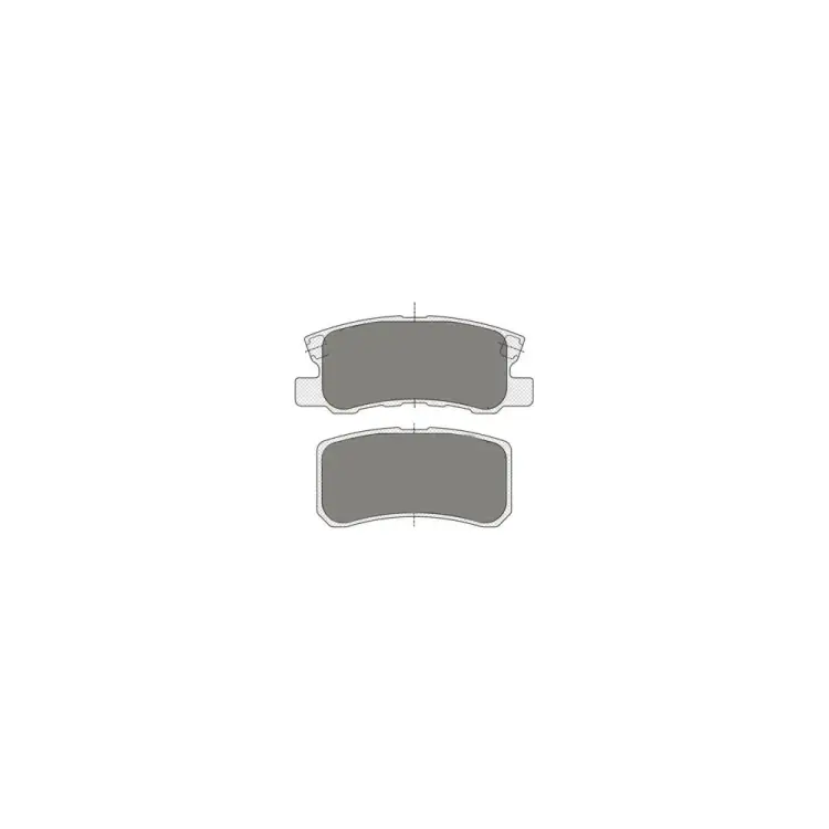 Тормозные колодки SCT SP343 Тормозные колодки SCT SP343