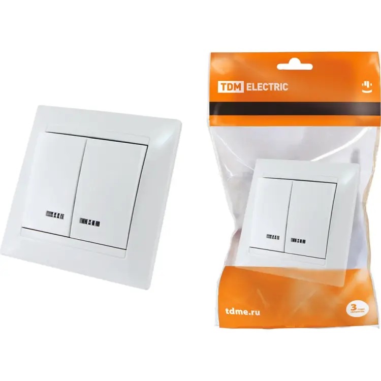 Выключатель TDM ELECTRIC Лама SQ1815-0005