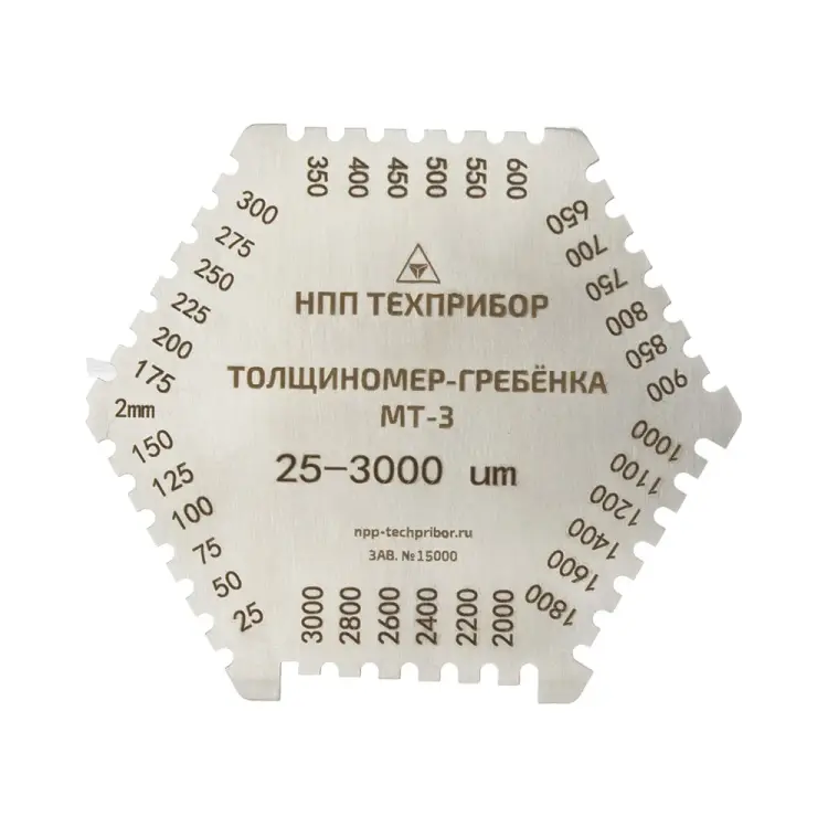 Толщиномер гребенка ТЕХНО-НДТ МТ-3 999955870