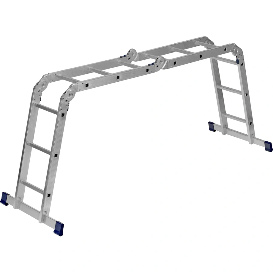 Алюминиевая шарнирная лестница СИБРТЕХ 97881 Алюминиевая шарнирная лестница СИБРТЕХ 97881