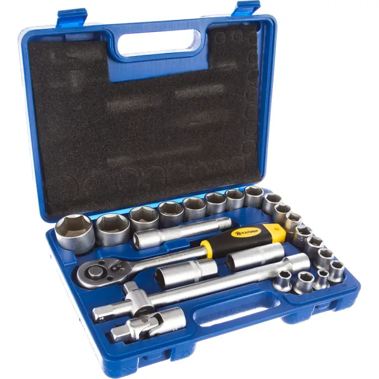 Слесарно-монтажный набор инструмента Калибр НСМ-24 00000048766