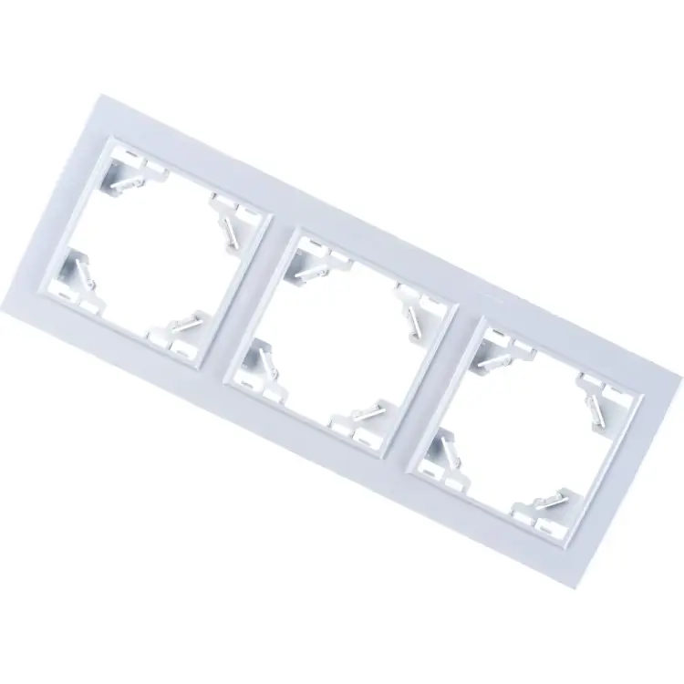 Трехместная горизонтальная рамка STEKKER PFR00-9003-01 Эрна 39056