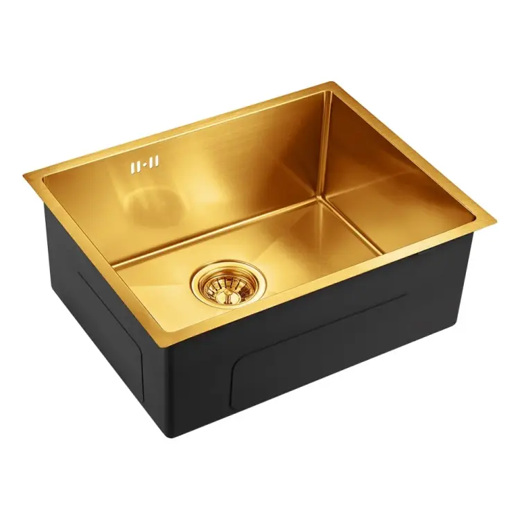 Мойка универсального монтажа EMAR EMB-123 PVD Nano Golden Мойка универсального монтажа EMAR EMB-123 PVD Nano Golden