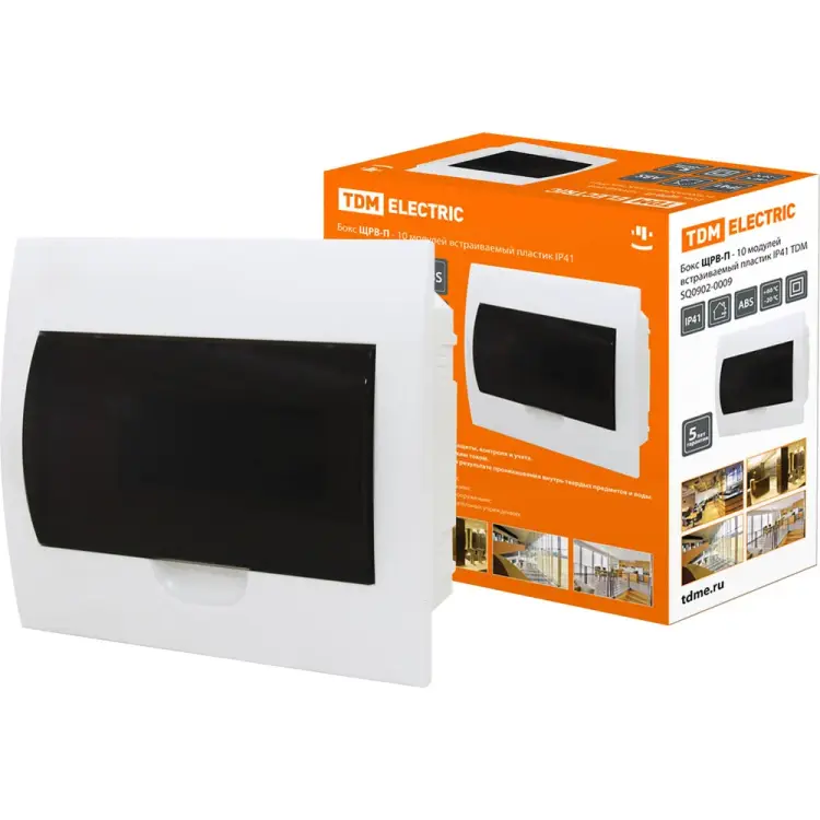 Бокс TDM ELECTRIC ЩРВ-П-10 SQ0902-0009 Бокс TDM ELECTRIC ЩРВ-П-10 SQ0902-0009